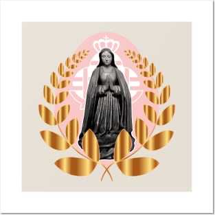 Our Lady Santa Maria in prayer Posters and Art
